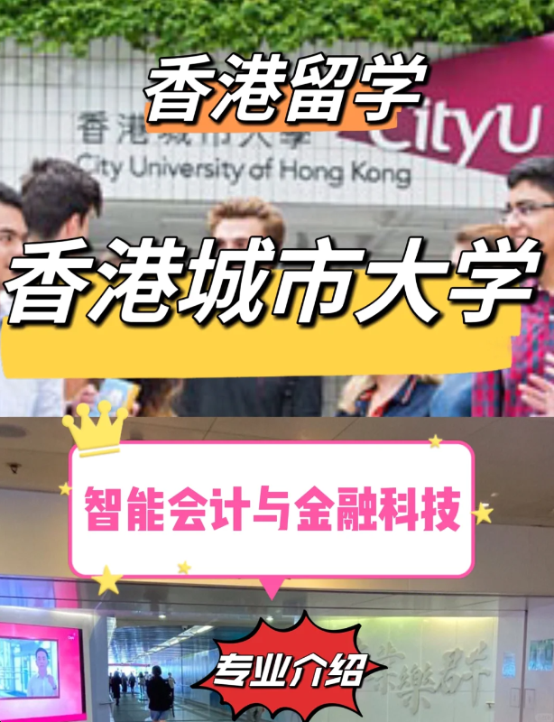 香港城市大學(xué)智能會計與金融科技碩士怎么樣？申請條件如何？